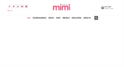 Desktop Screenshot of mimivanderhaven.com