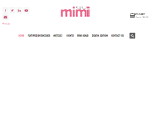 Tablet Screenshot of mimivanderhaven.com